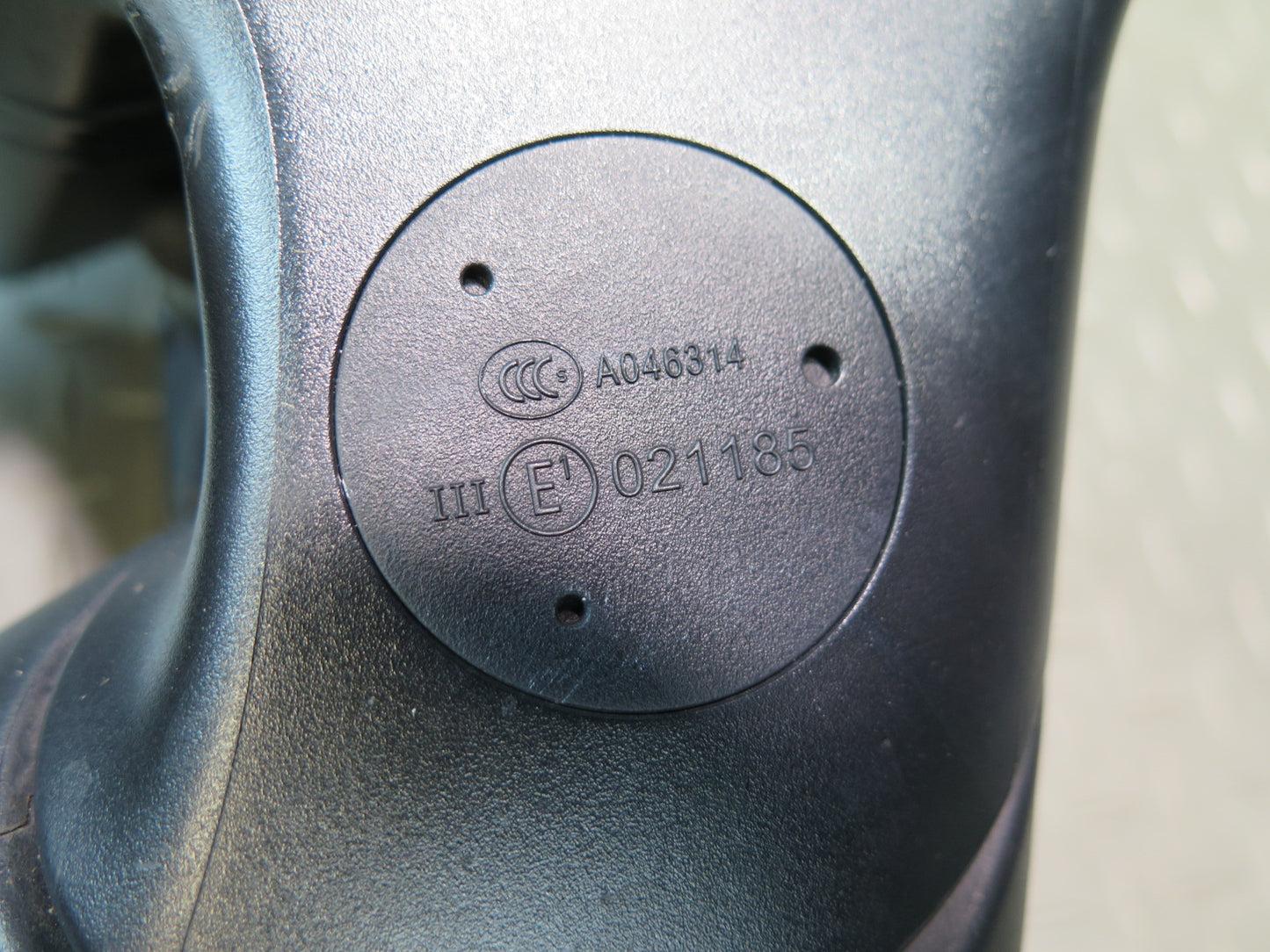 12-15 BMW F30 335i Left Door Exterior Side View Heated Mirror Shadow Line OEM