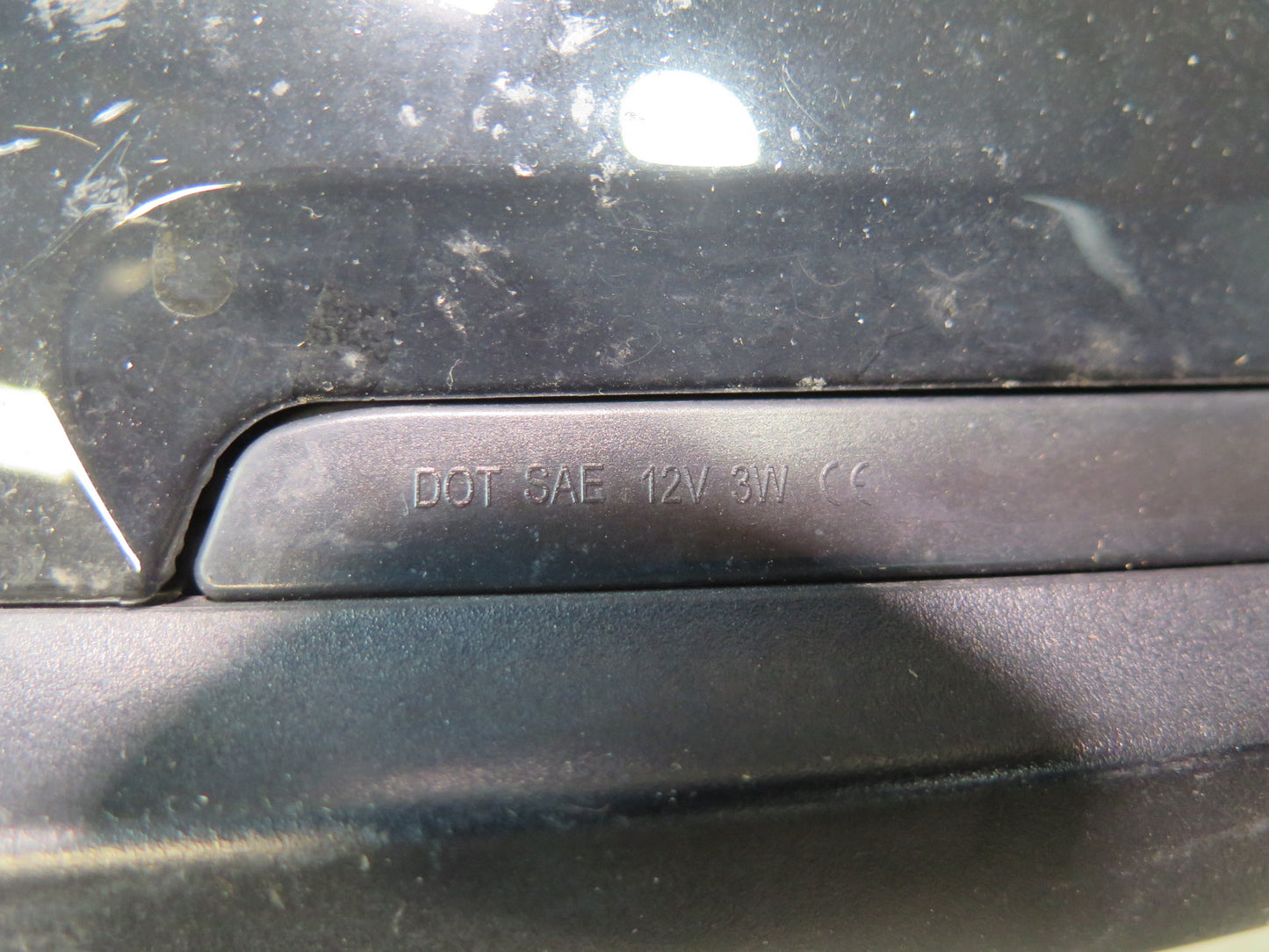 12-15 BMW F30 335i Left Door Exterior Side View Heated Mirror Shadow Line OEM