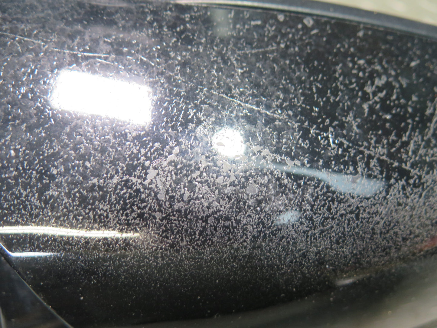 12-15 BMW F30 335i Left Door Exterior Side View Heated Mirror Shadow Line OEM