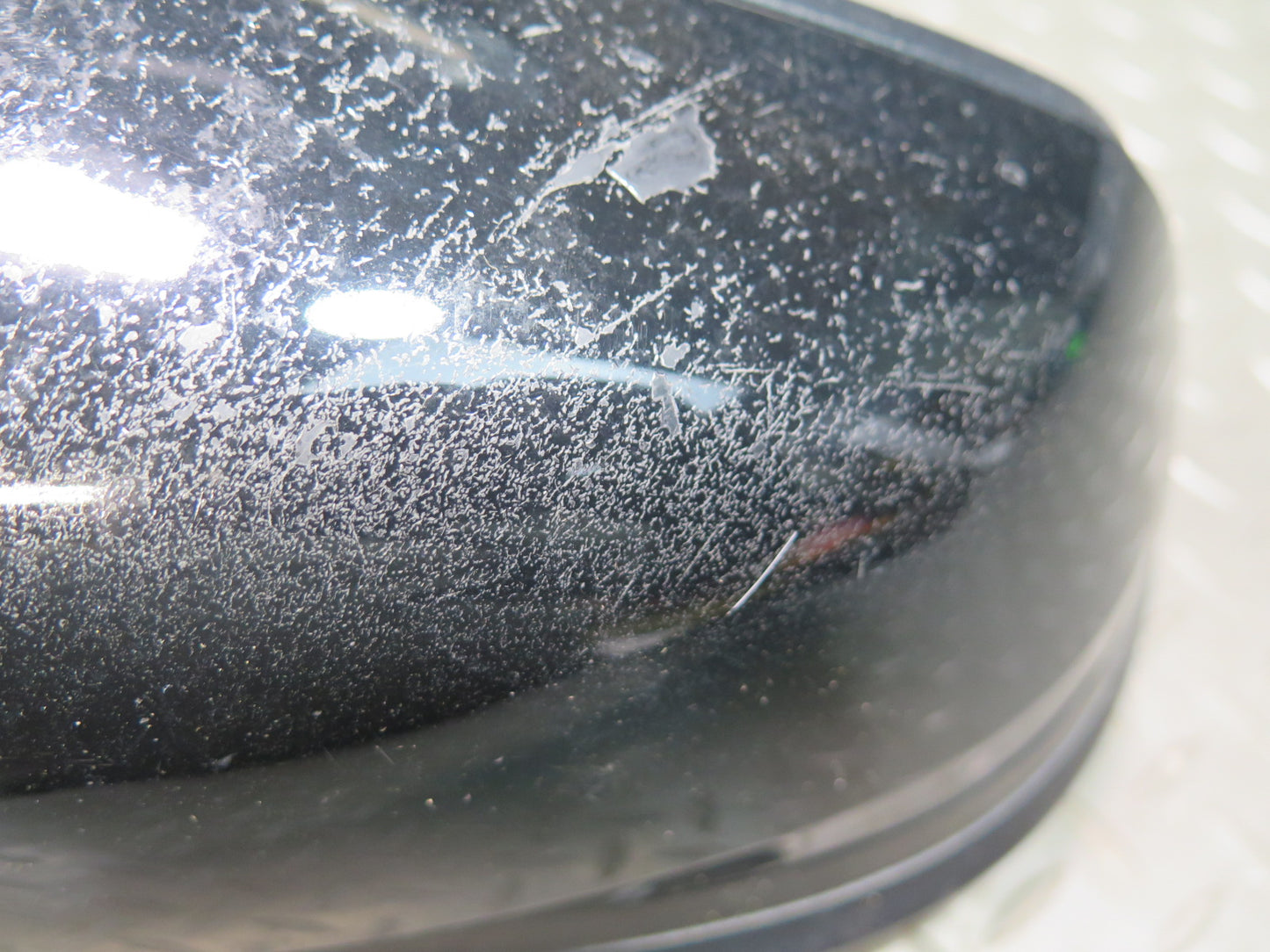 12-15 BMW F30 335i Left Door Exterior Side View Heated Mirror Shadow Line OEM