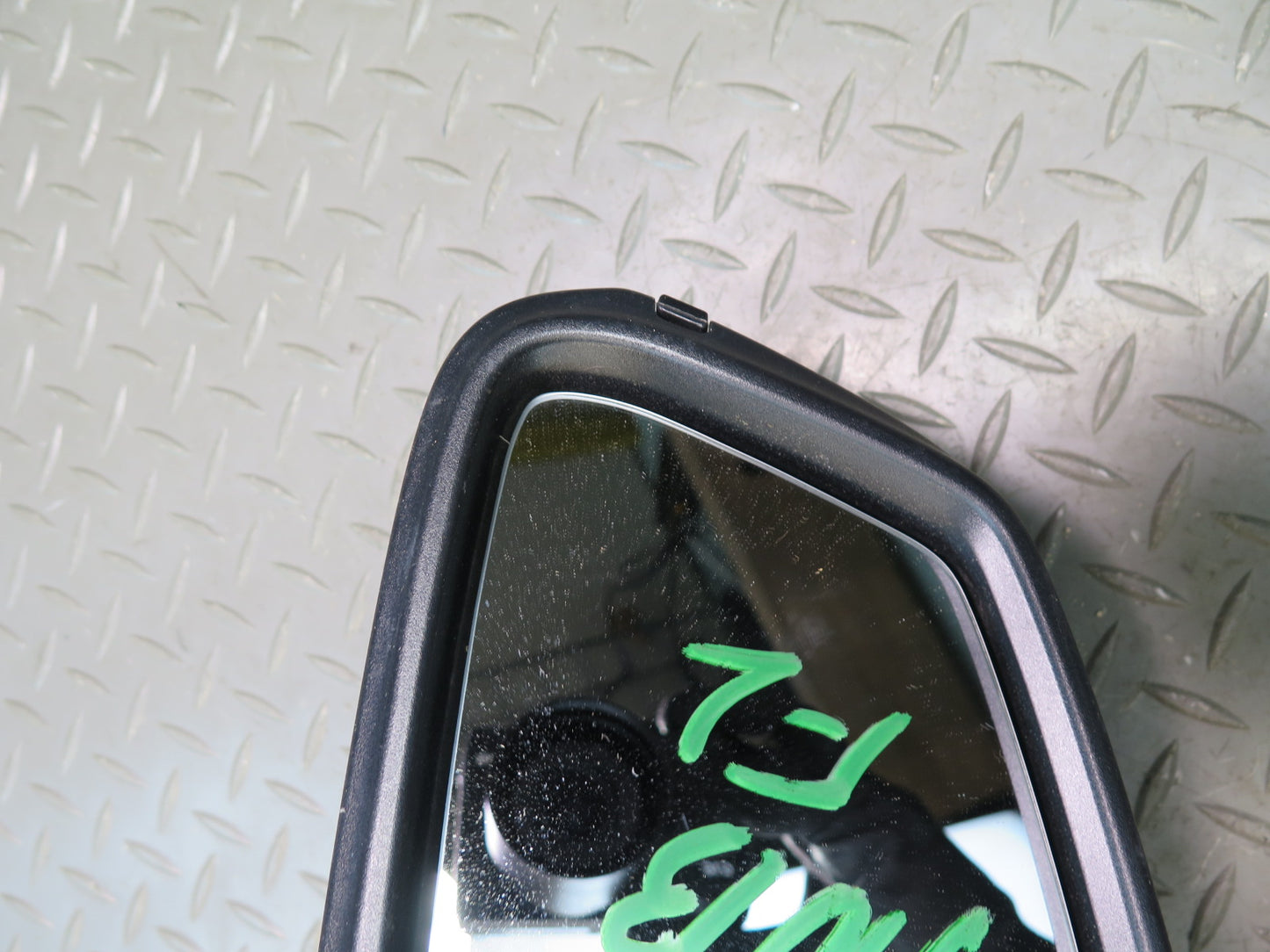 12-15 BMW F30 335i Left Door Exterior Side View Heated Mirror Shadow Line OEM