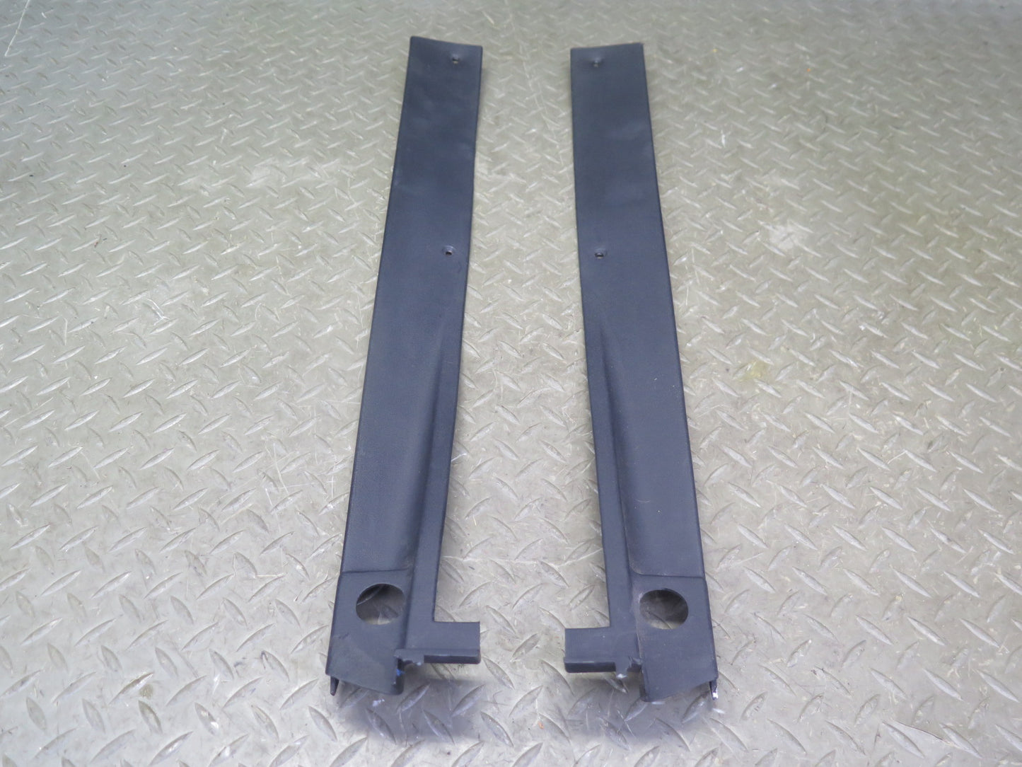 90-96 Chevrolet Corvette C4 Set of 2 Rear Trunk Hatch Compartment Trim Panel OEM