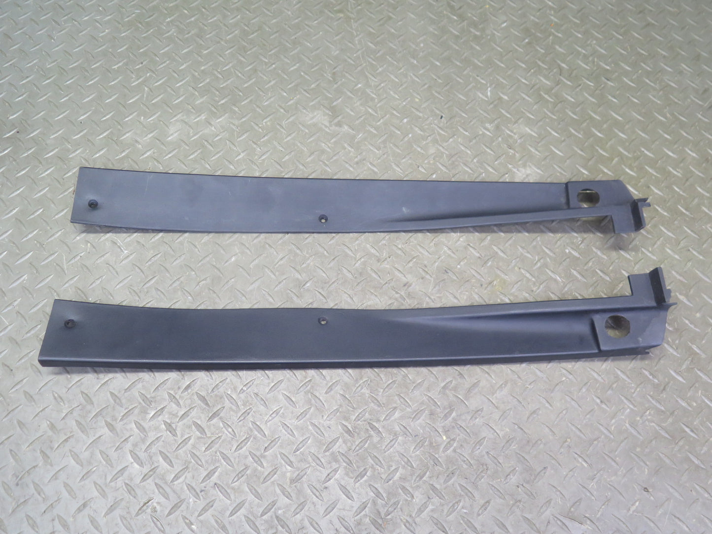 90-96 Chevrolet Corvette C4 Set of 2 Rear Trunk Hatch Compartment Trim Panel OEM