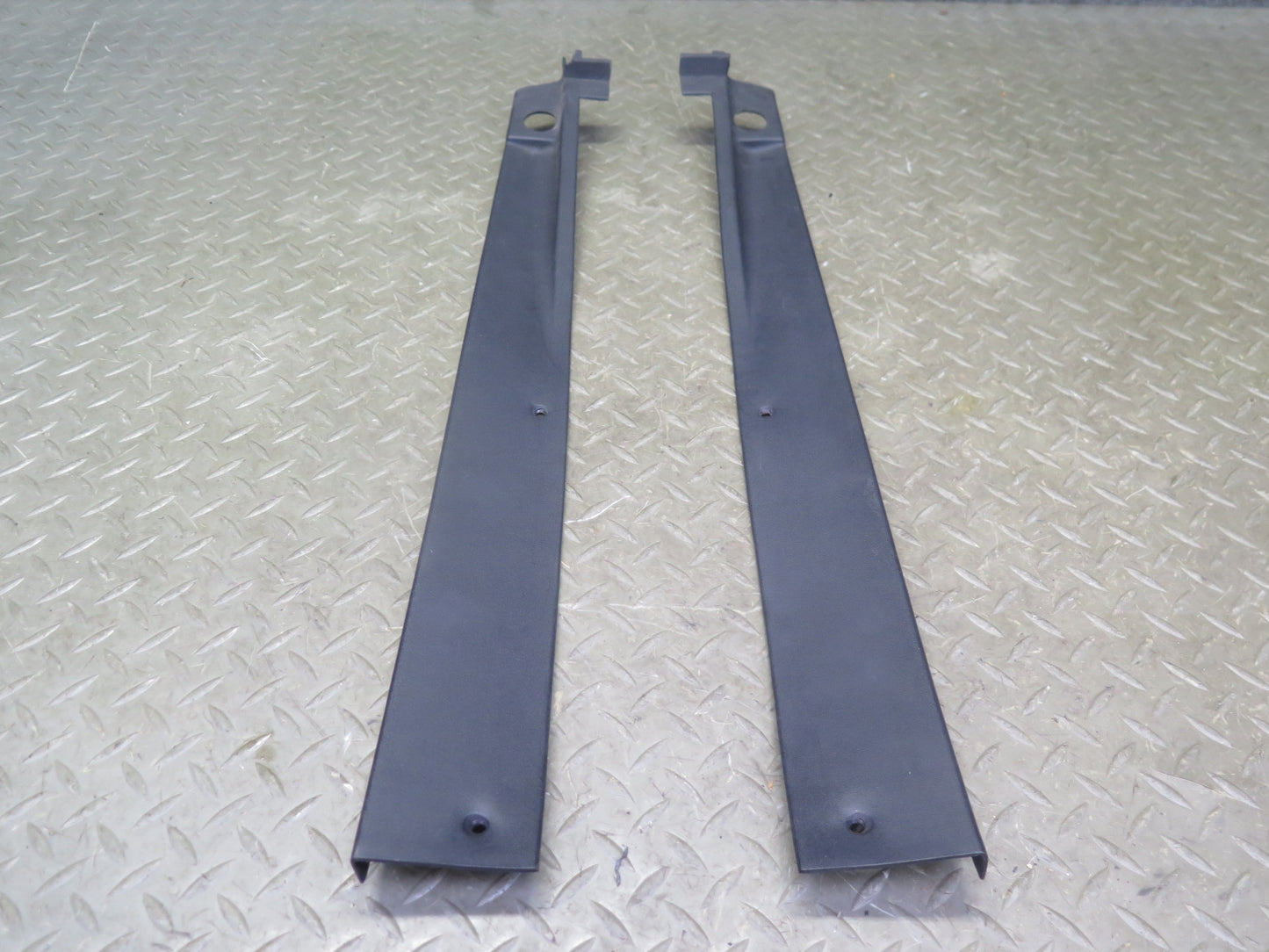 90-96 Chevrolet Corvette C4 Set of 2 Rear Trunk Hatch Compartment Trim Panel OEM