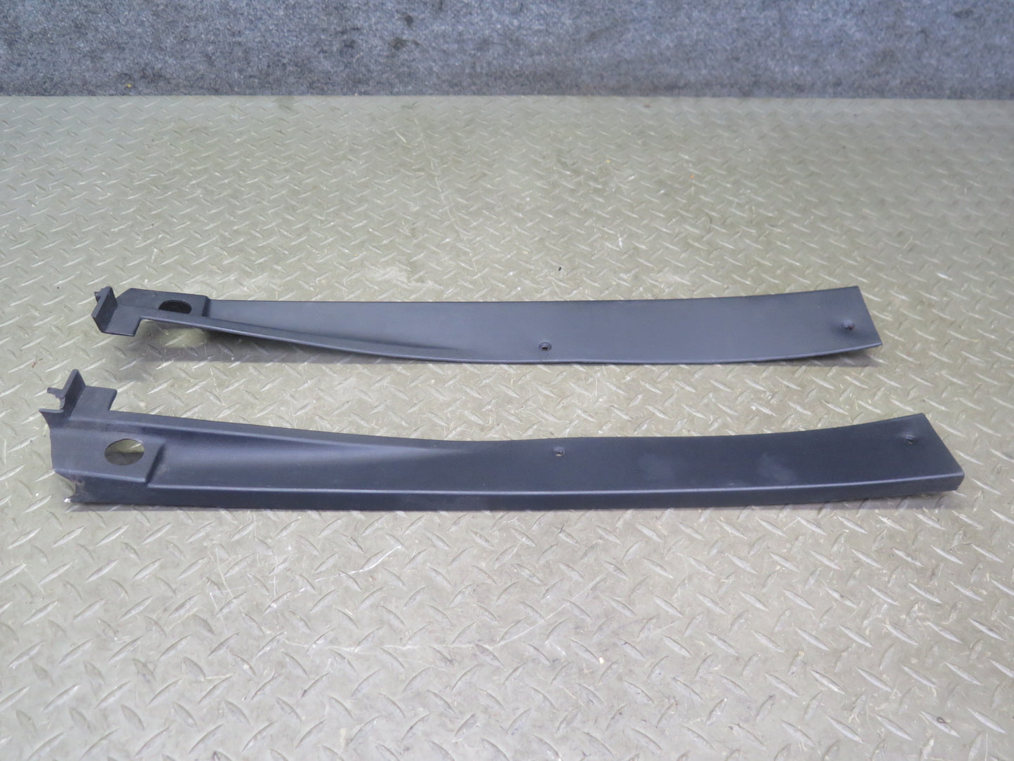 90-96 Chevrolet Corvette C4 Set of 2 Rear Trunk Hatch Compartment Trim Panel OEM