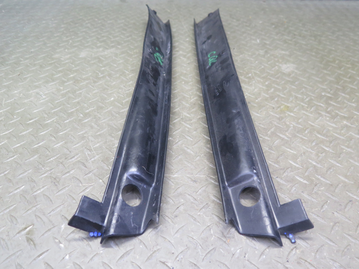90-96 Chevrolet Corvette C4 Set of 2 Rear Trunk Hatch Compartment Trim Panel OEM