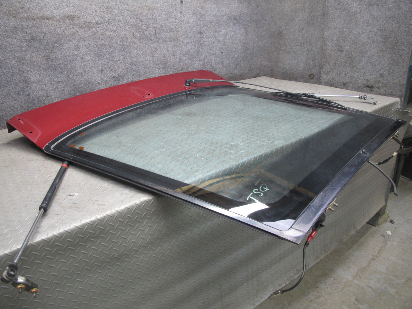 89-92 Toyota Supra MK3 Turbo Rear Trunk Lid Hatch Liftgate Tailgate w Glass OEM