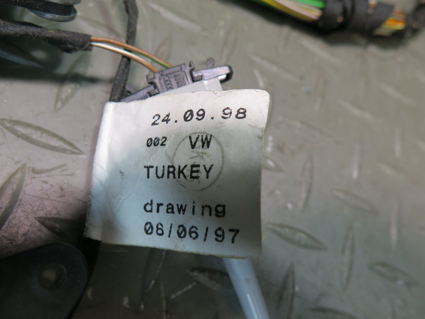 1999-2005 Porsche 911 996 A/C Heater Flap Door Actuator Motor Wiring Set