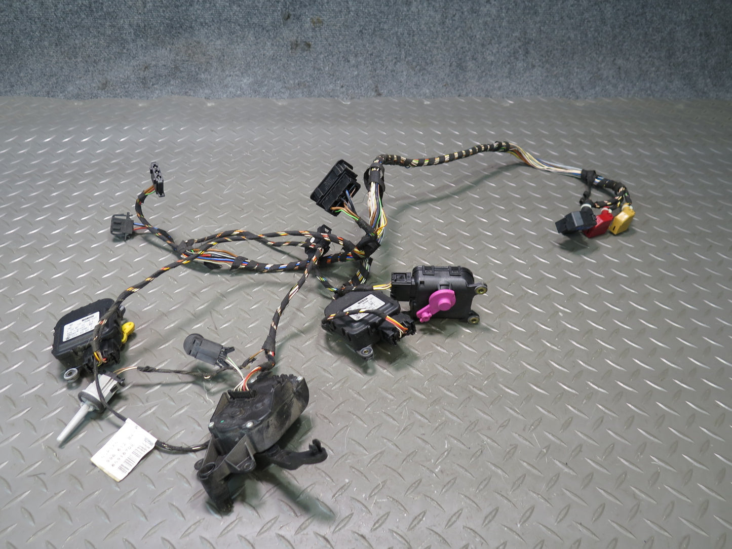 1999-2005 Porsche 911 996 A/C Heater Flap Door Actuator Motor Wiring Set