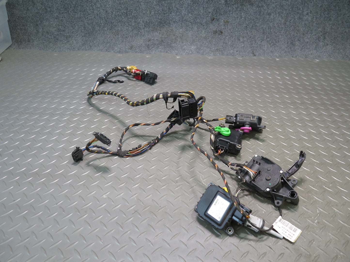 1999-2005 Porsche 911 996 A/C Heater Flap Door Actuator Motor Wiring Set