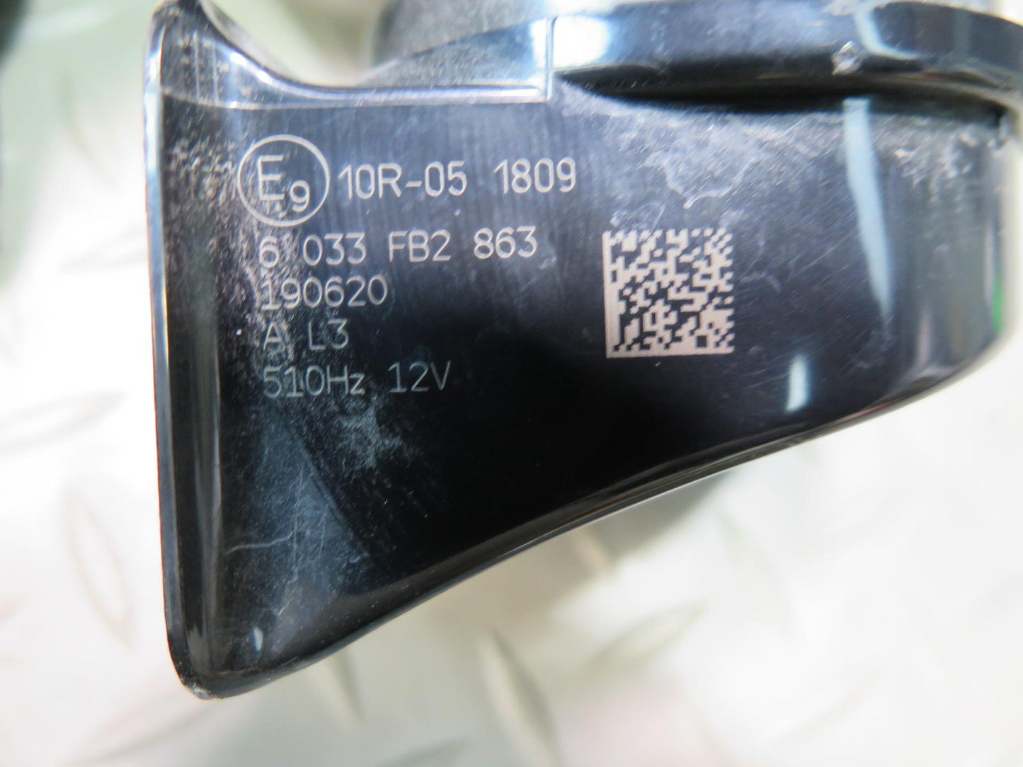 1999-2005 Porsche 911 996 High & Low Tone Note Pitch Horn Signal Bracket Set