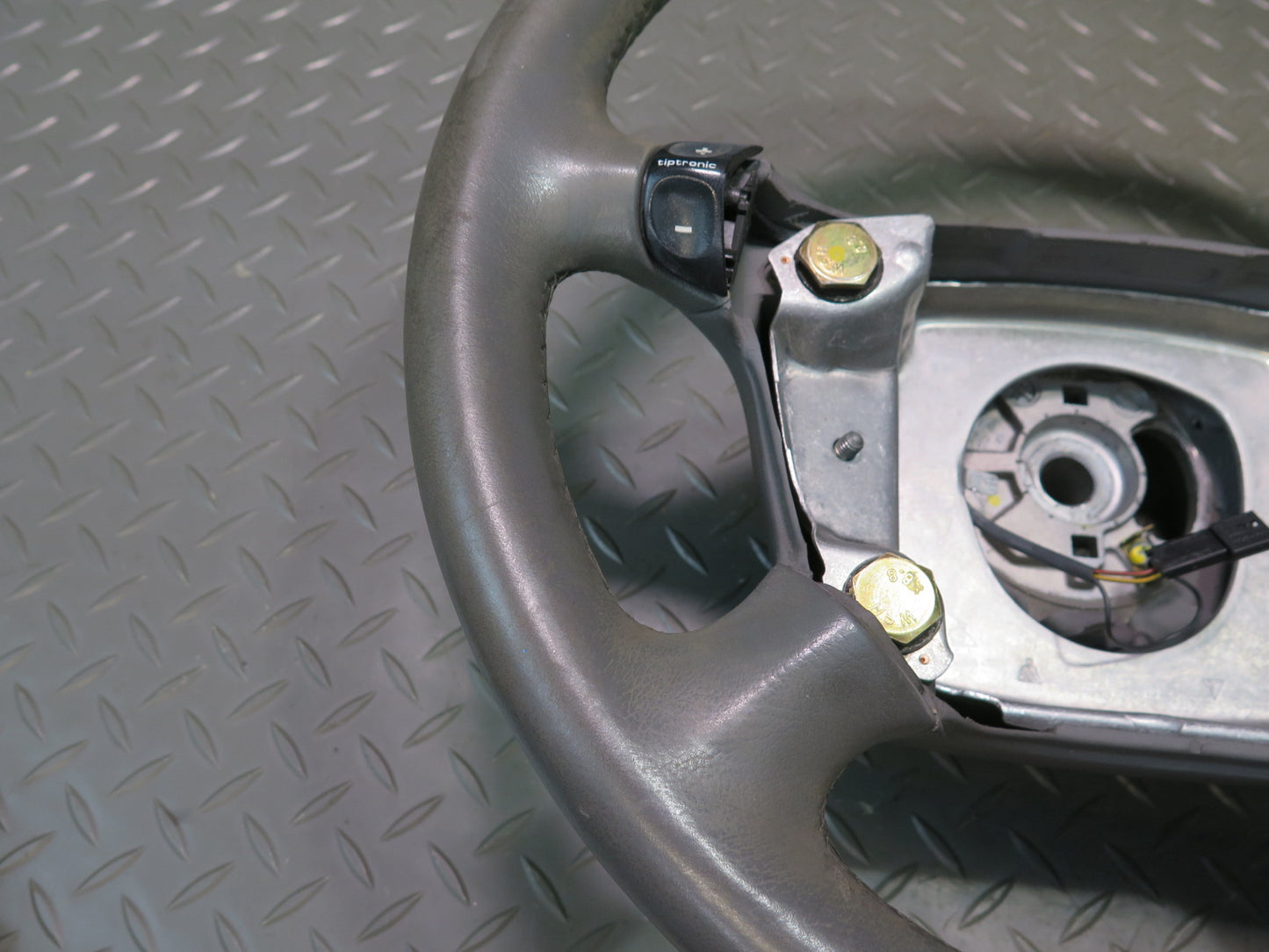 1999-2000 Porsche 911 996 A/T Tiptronic Leather Steering Gray