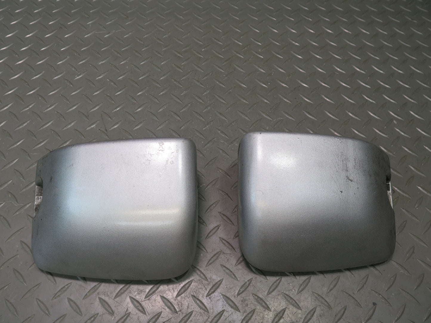 1999-2001 Porsche 911 996 Rear Left & Right Bumper Guard Arctic Silver Set of 2