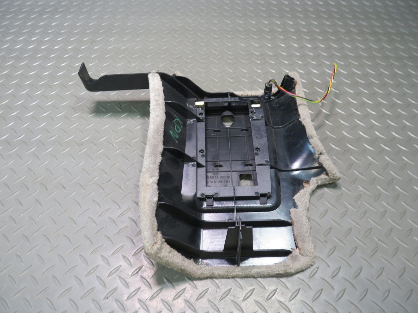 1999-2004 Porsche 911 Carrera 996 Fuse Box Access Kick Trim Carpet Cover Panel