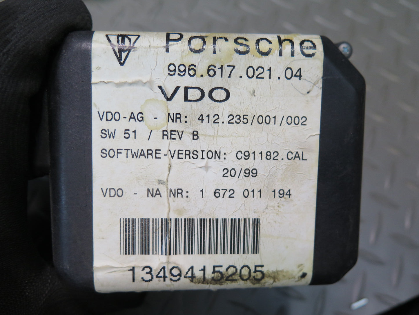 1999-2004 Porsche 911 996 A/T Gas Acceleration Pedal w Cruise Control Module