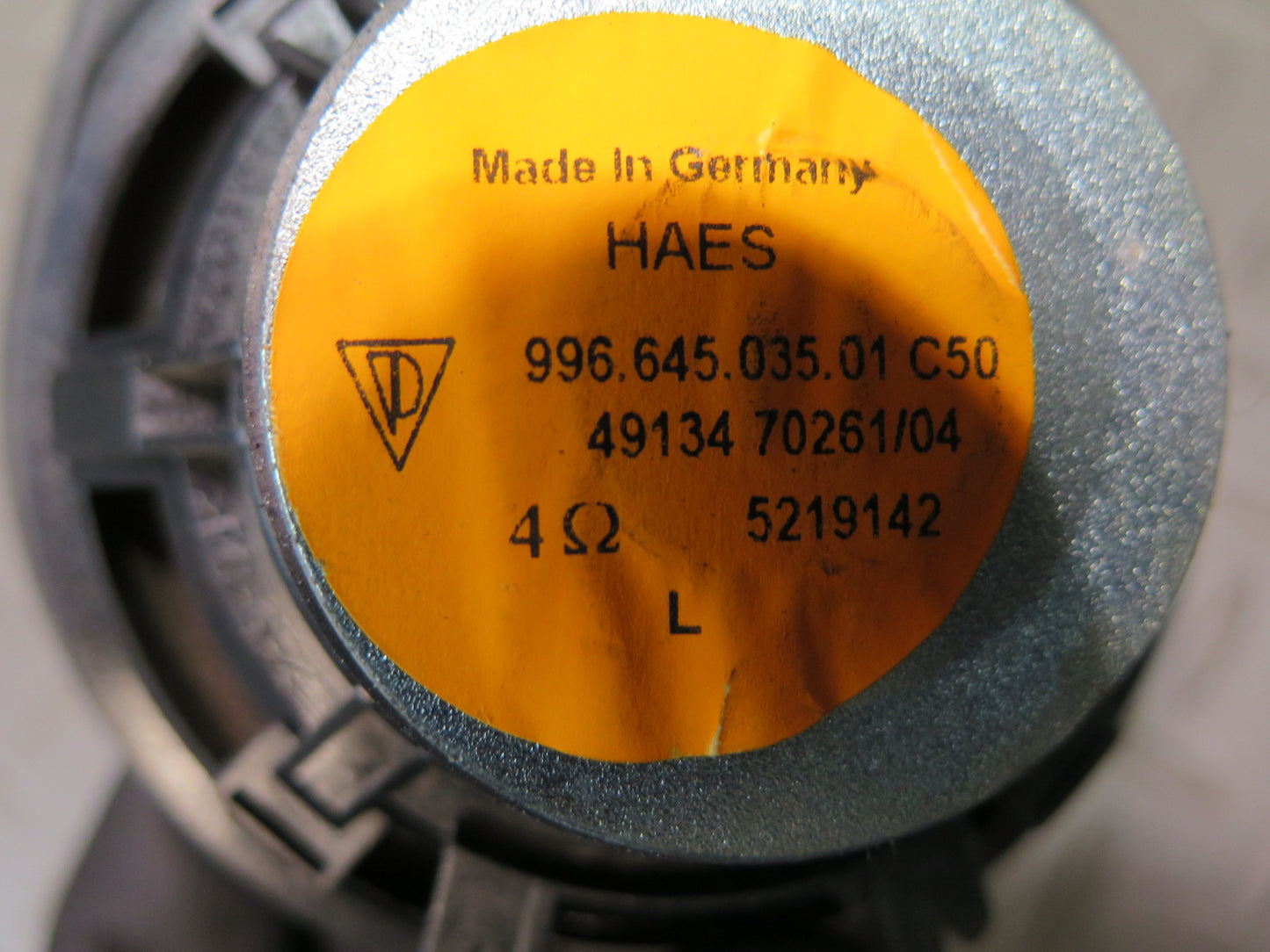 1999-2004 Porsche 911 996 Dash Front Left & Right Speaker Set of 2