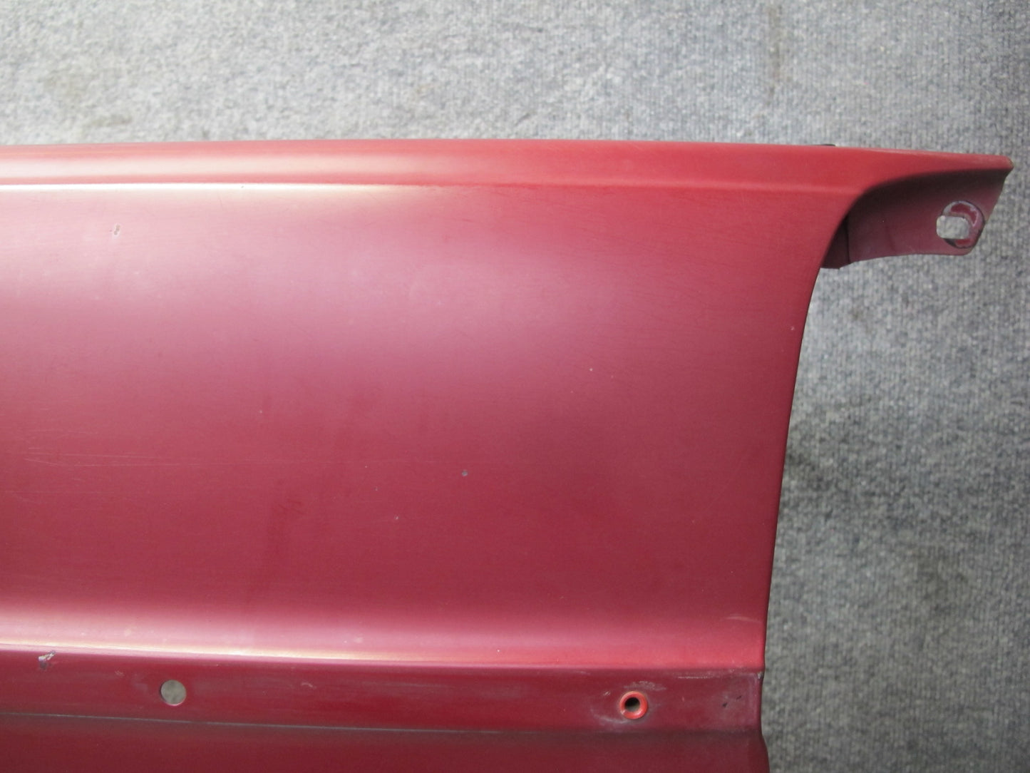 75-76 Mercedes W115 300SD Front Left Fender Shell Panel Cover RED OEM