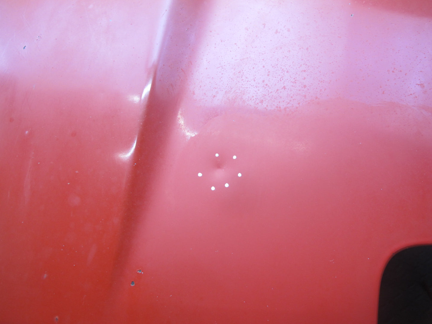 85-86 Nissan Z31 300ZX 2+0 NON Turbo Front Hood Bonnet Shell Panel HOT RED OEM