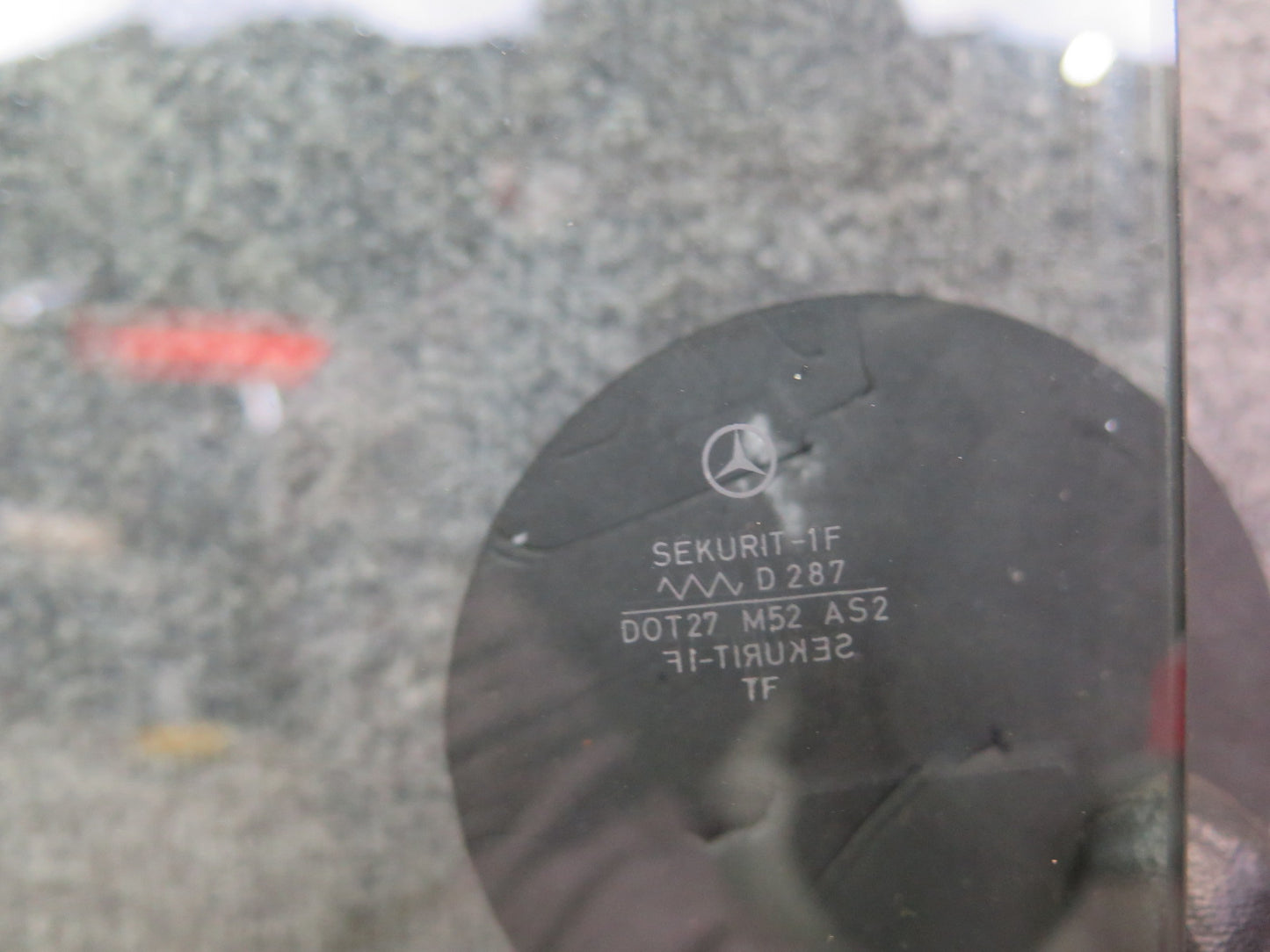 75-76 Mercedes W115 300SD Sedan Front Left Door Glass Window OEM