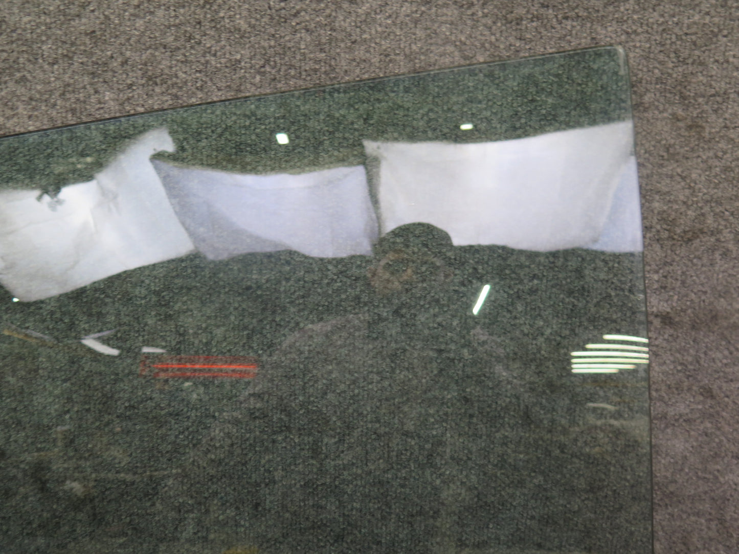 75-76 Mercedes W115 300SD Sedan Front Left Door Glass Window OEM
