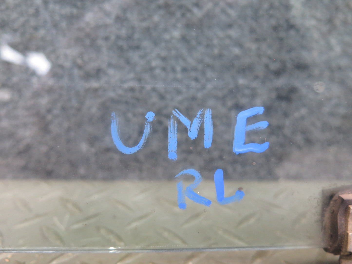75-76 Mercedes W115 300SD Sedan Rear Left Door Glass Window OEM