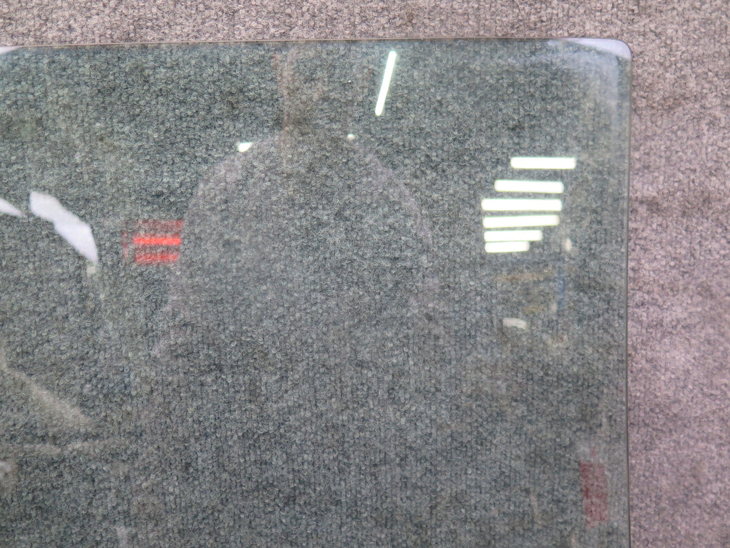 75-76 Mercedes W115 300SD Sedan Rear Left Door Glass Window OEM