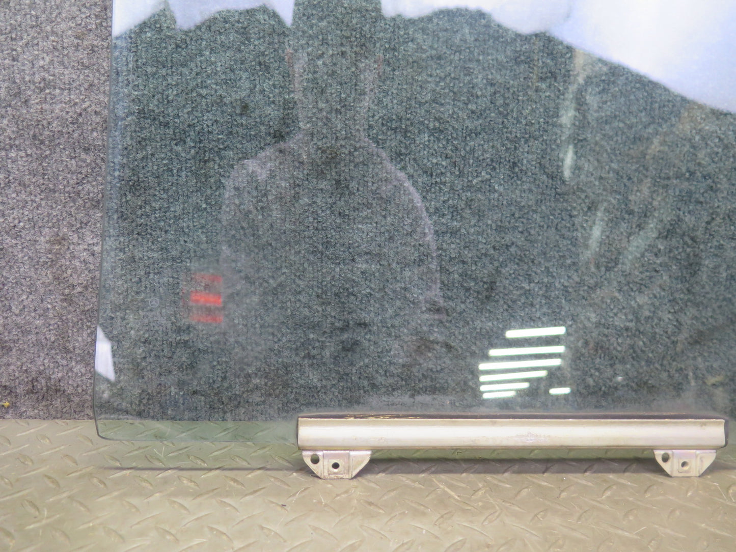 75-76 Mercedes W115 300SD Sedan Rear Left Door Glass Window OEM