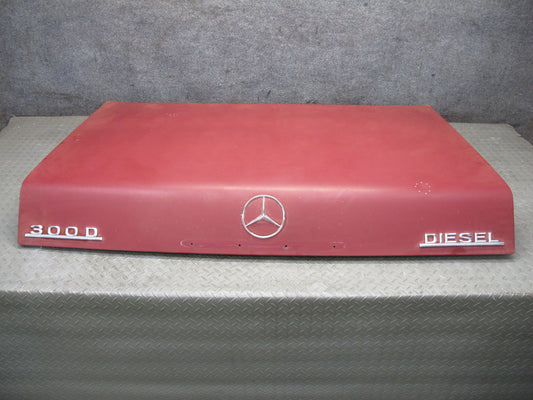 75-76 Mercedes W115 300D Sedan Rear Trunk Deck Lid Shell Cover Panel RED OEM