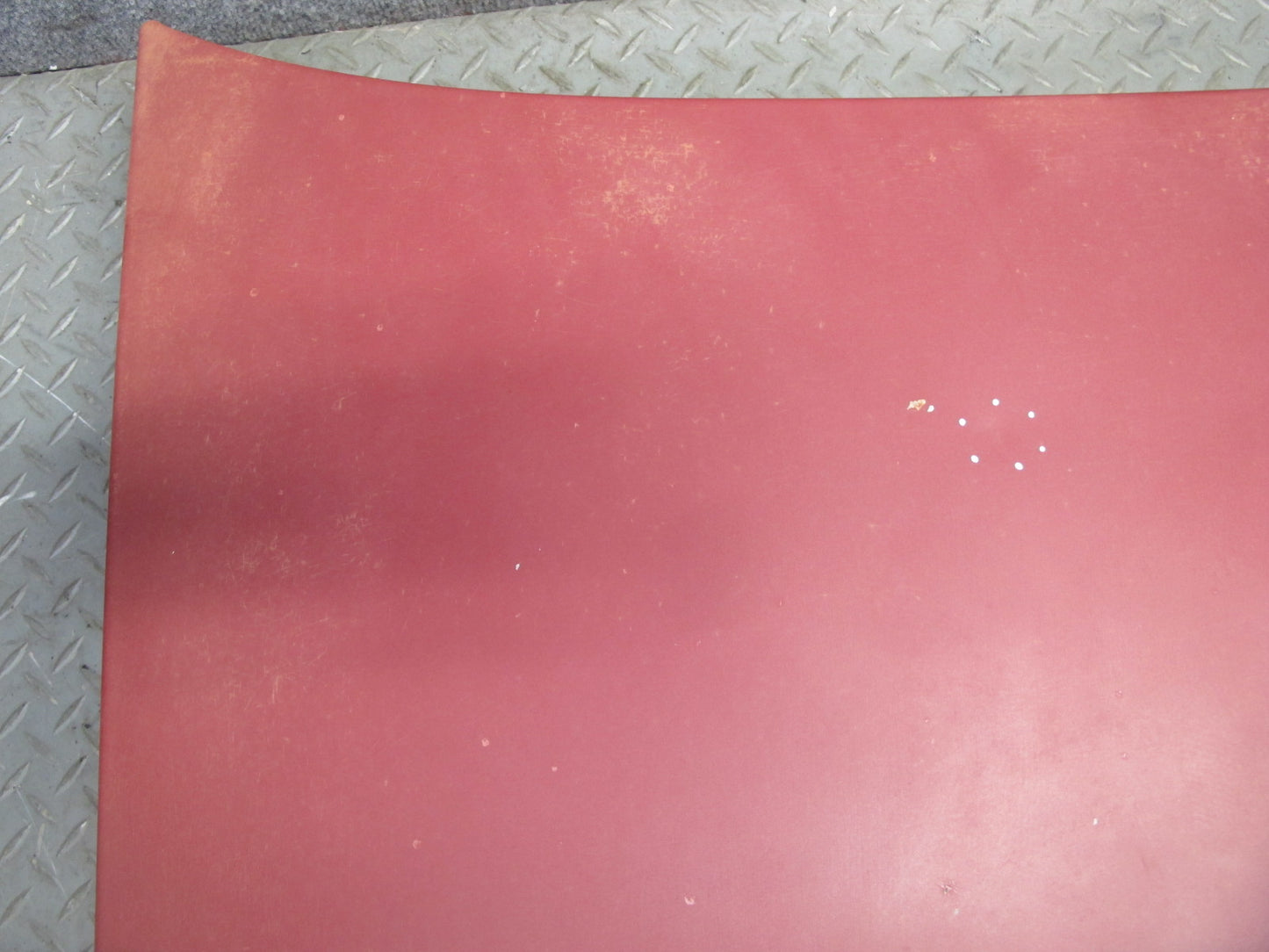 75-76 Mercedes W115 300D Sedan Rear Trunk Deck Lid Shell Cover Panel RED OEM