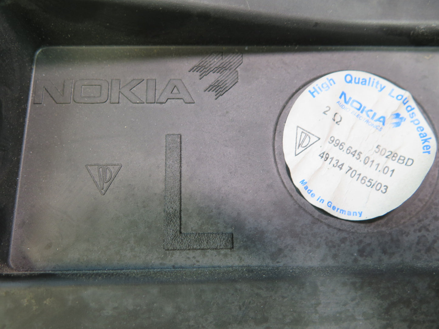 1999-2001 Porsche 911 996 Left & Right Door Speaker Set of 2