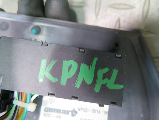 1999-2005 Porsche 911 Carrera 996 Front Left Seat Adjust Switch w Relay