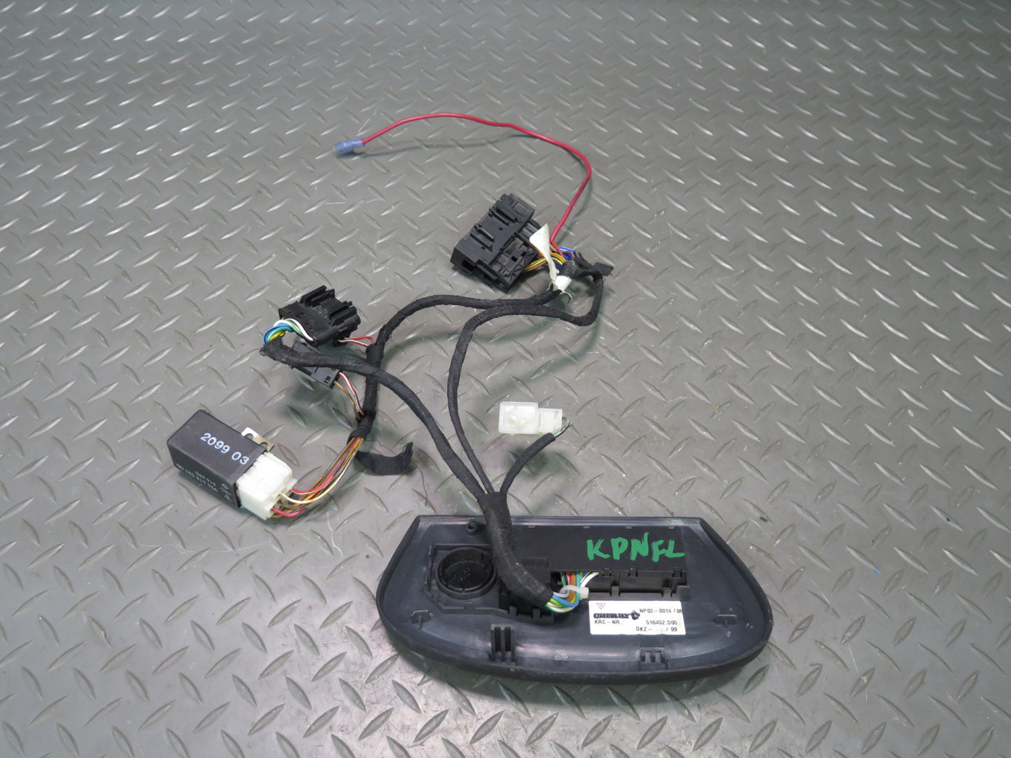 1999-2005 Porsche 911 Carrera 996 Front Left Seat Adjust Switch w Relay