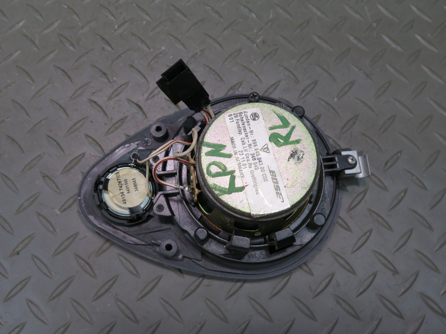 1999-2004 Porsche 911 996 Rear Left & Right Bose Speaker Set of 2