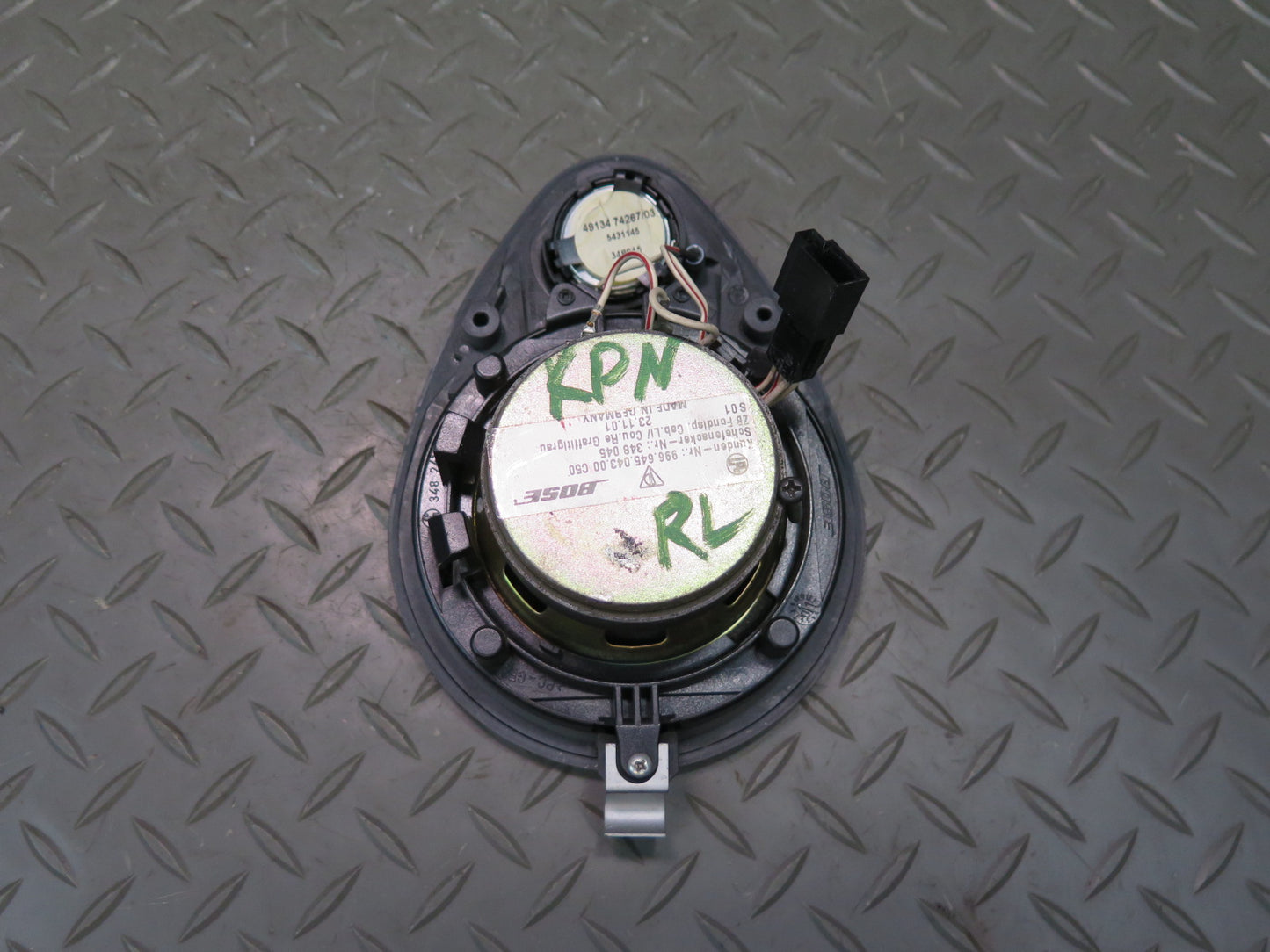 1999-2004 Porsche 911 996 Rear Left & Right Bose Speaker Set of 2