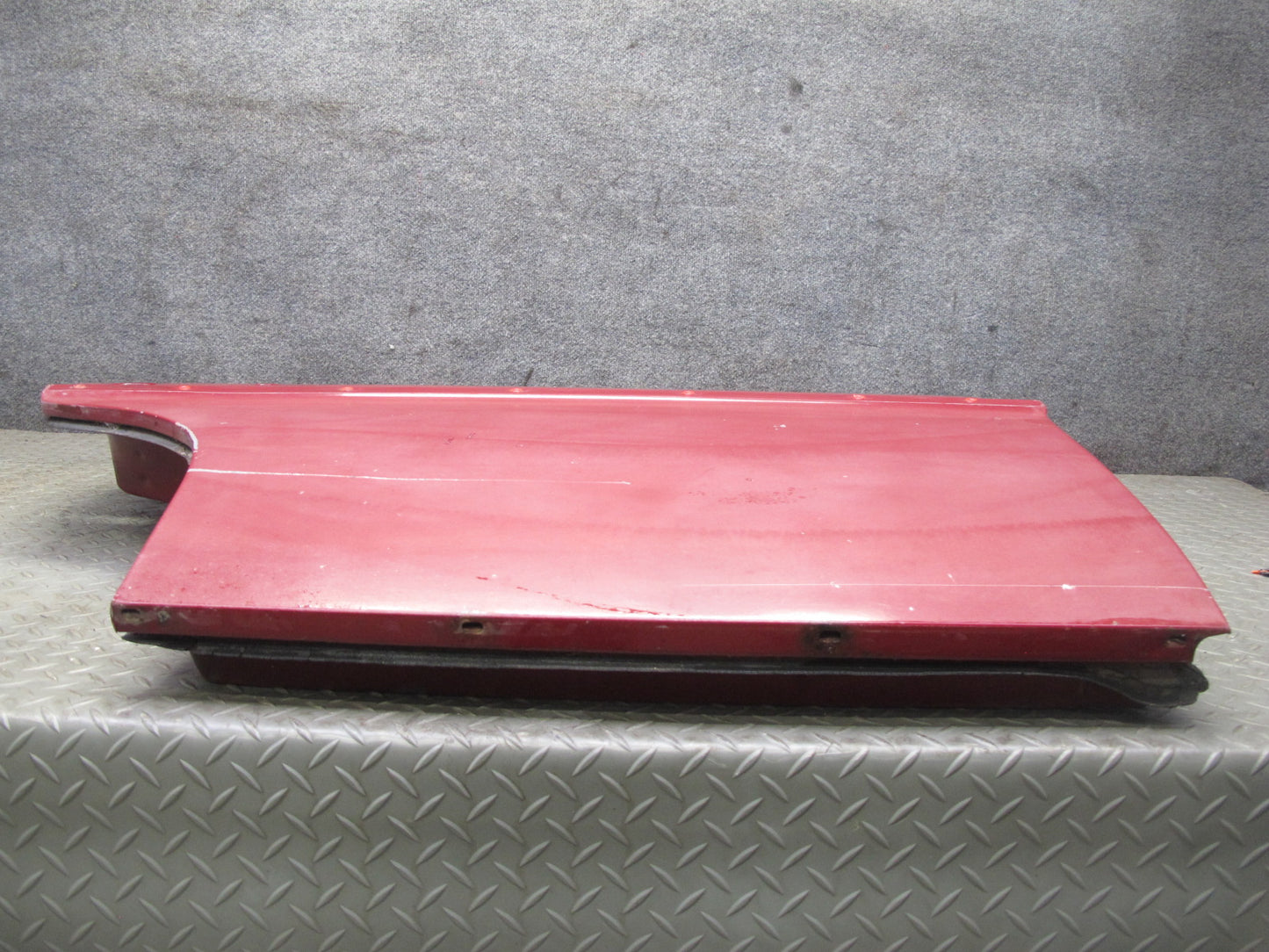 75-76 Mercedes W115 300D Sedan Rear Right Door Shell Panel RED OEM