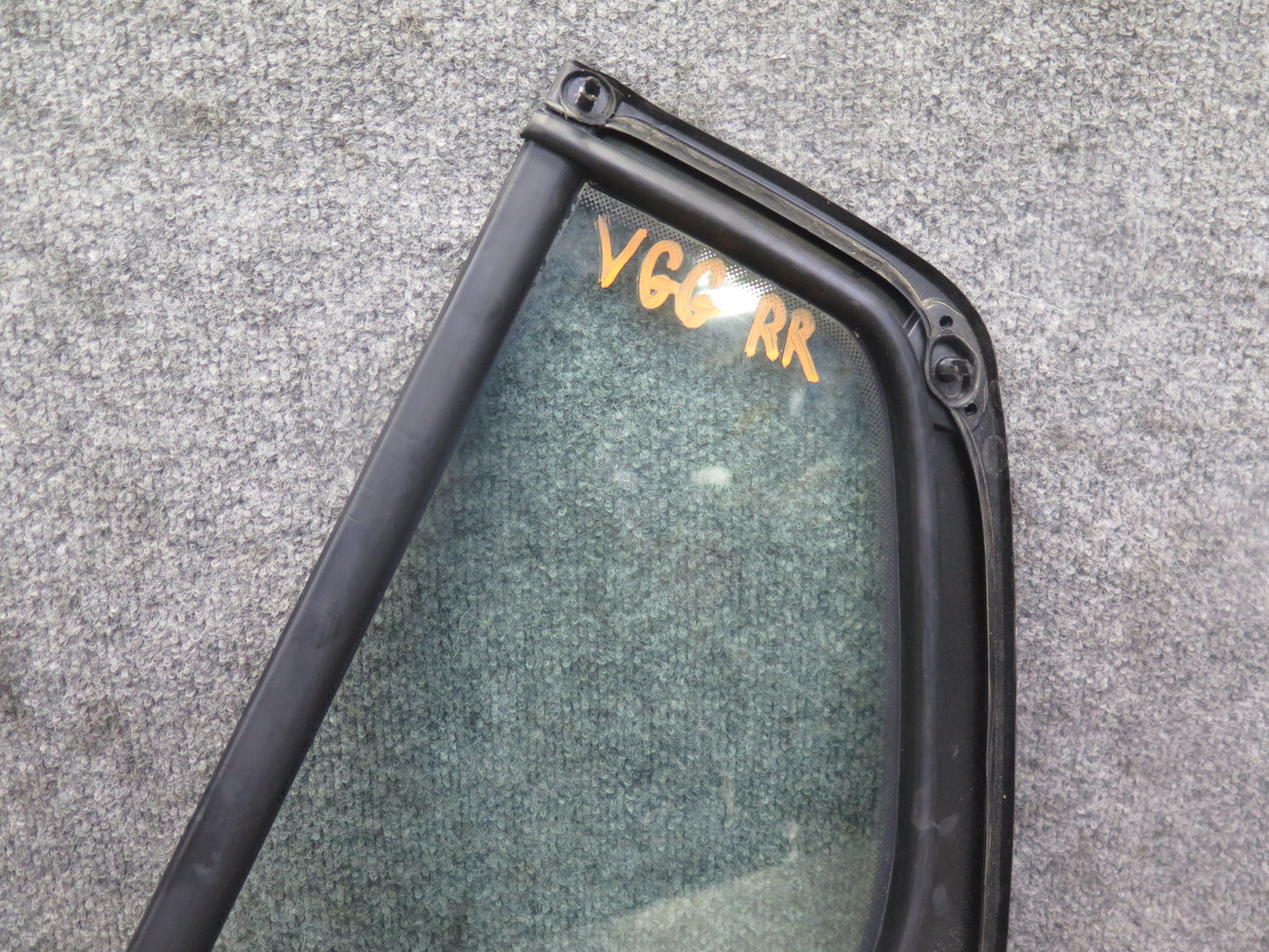 10-14 VW Golf GTI R MK6 4DOOR Rear Right Door Fixed Glass OEM
