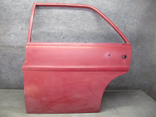 75-76 Mercedes W115 300D Sedan Rear Left Driver Side Door Shell Panel RED OEM