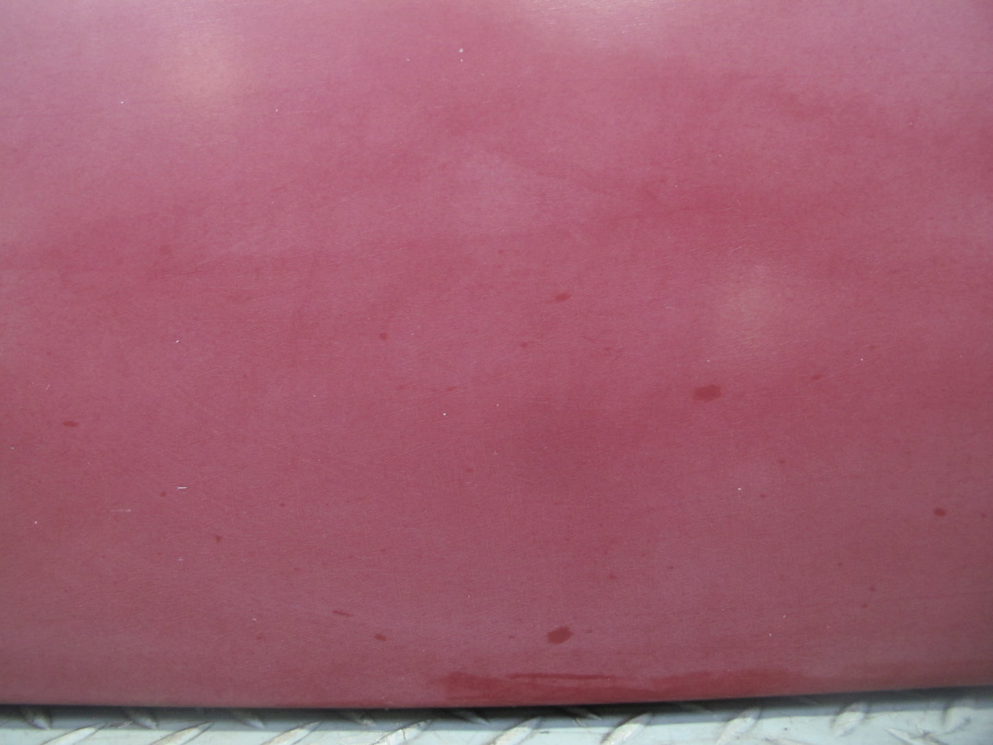 75-76 Mercedes W115 300D Sedan Rear Left Driver Side Door Shell Panel RED OEM