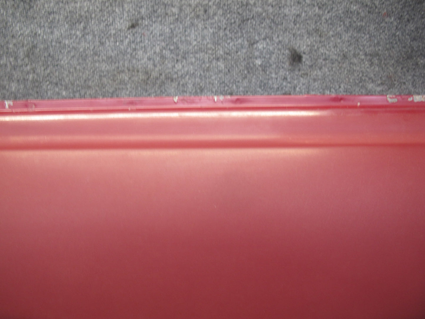 75-76 Mercedes W115 300D Sedan Rear Left Driver Side Door Shell Panel RED OEM