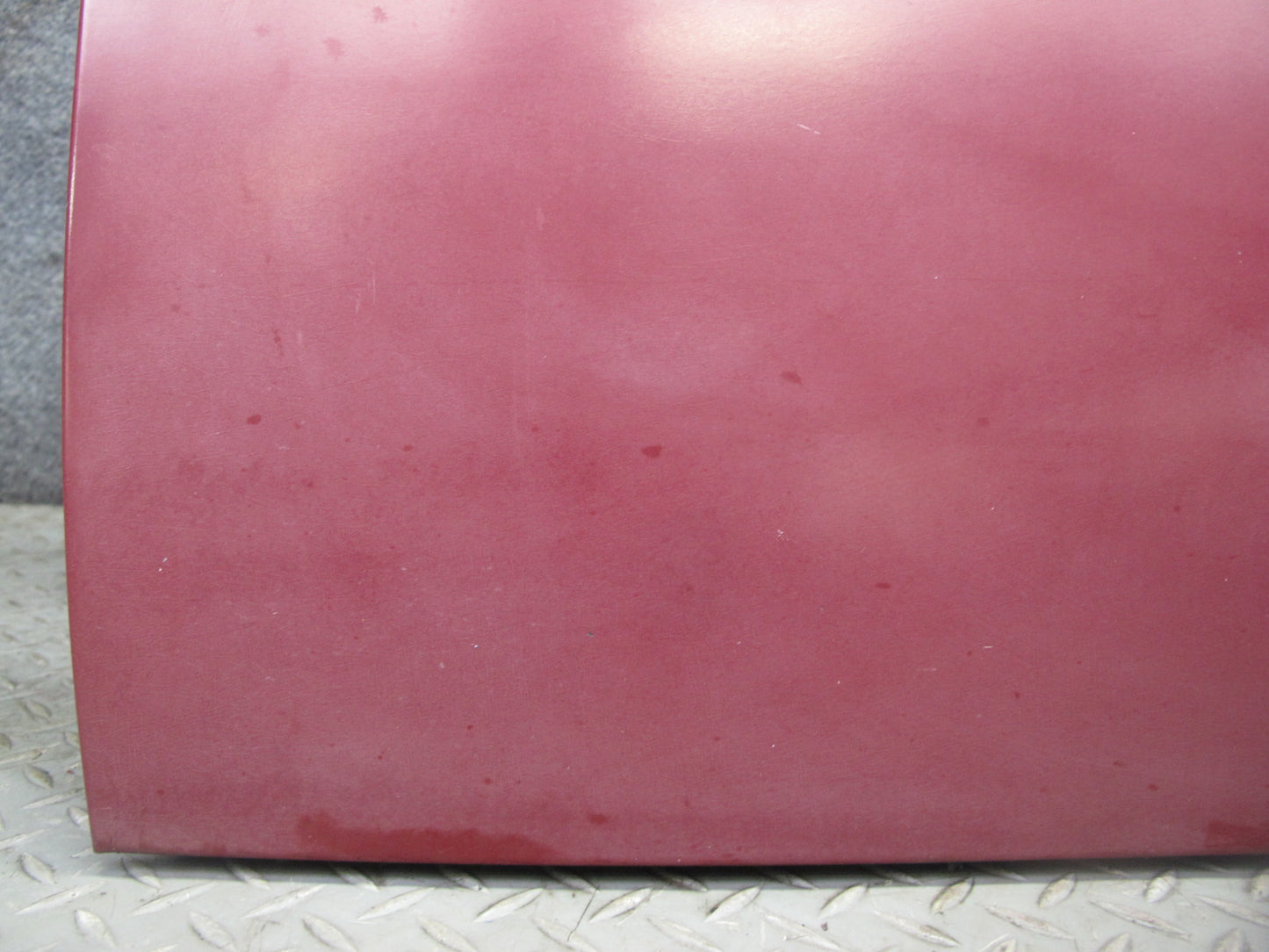 75-76 Mercedes W115 300D Sedan Rear Left Driver Side Door Shell Panel RED OEM