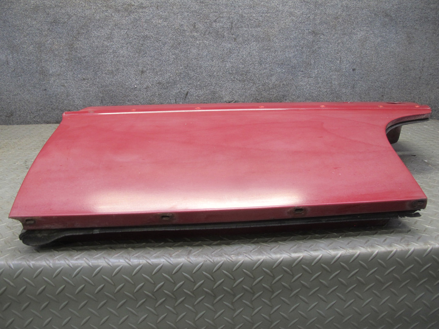 75-76 Mercedes W115 300D Sedan Rear Left Driver Side Door Shell Panel RED OEM