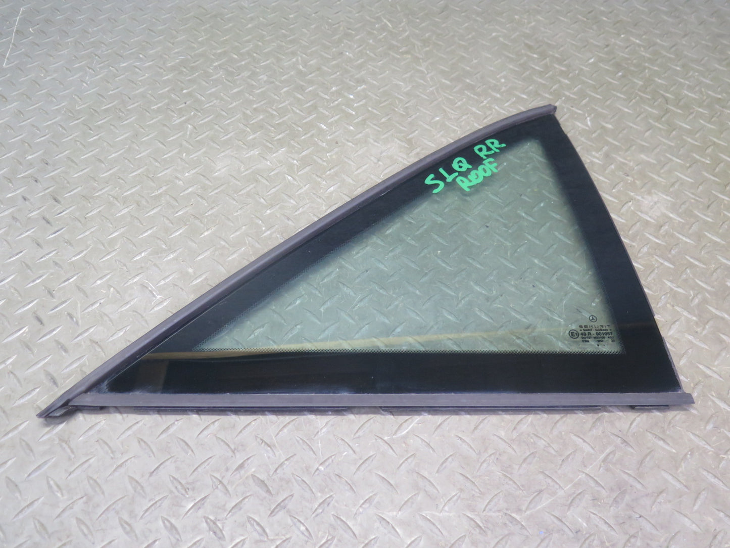 94-02 Mercedes R129 Rear Right Quarter Glass Window OEM