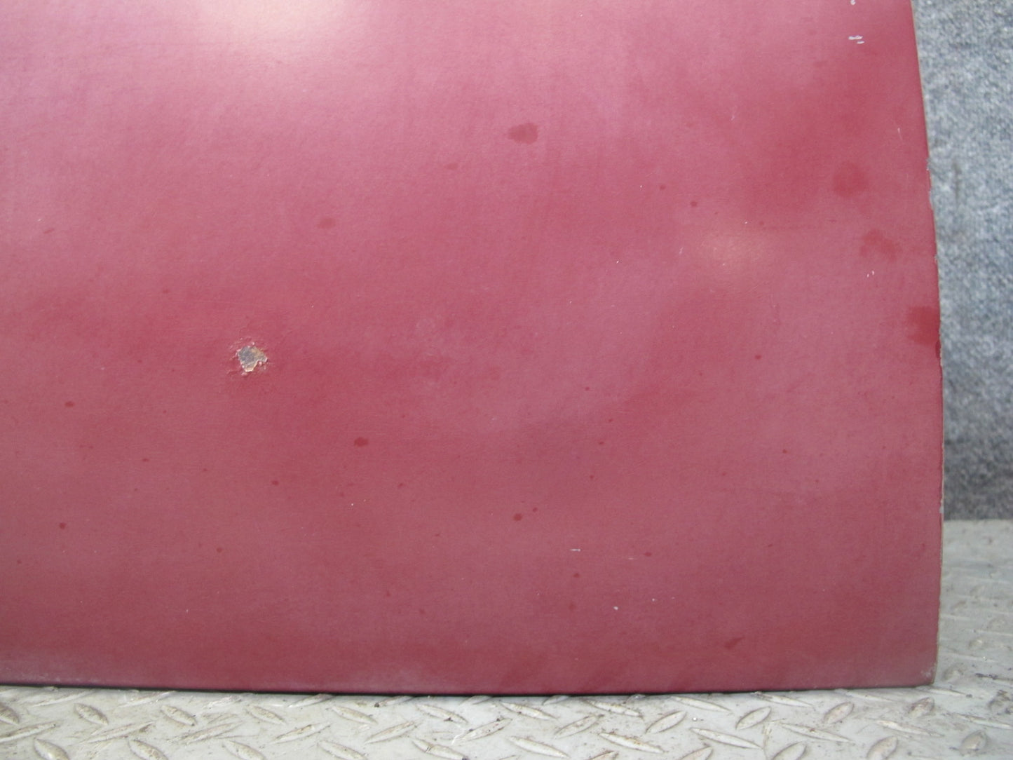 75-76 Mercedes W115 300D Sedan Front Left Driver Side Door Shell Panel RED OEM