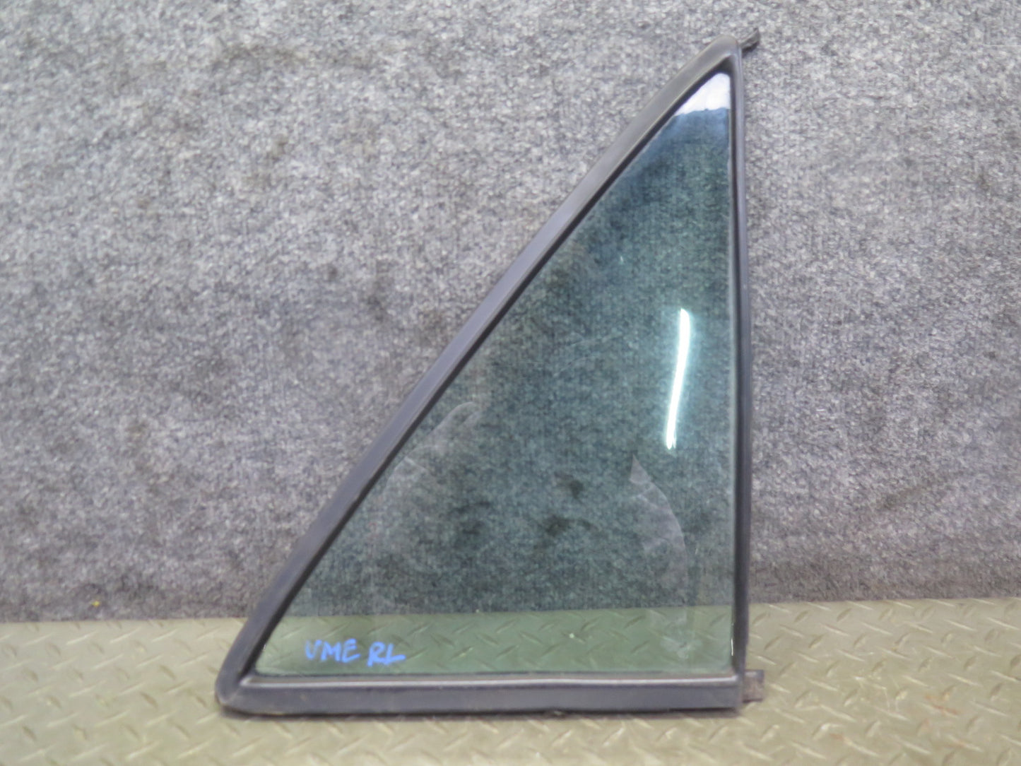 75-76 Mercedes W115 300SD Sedan Rear Left Door Vent Glass Window OEM