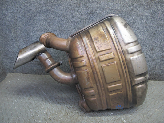 1999-2001 Porsche 911 996 3.4L A/T Rear Left Exhaust Muffler w Tip 99611113253