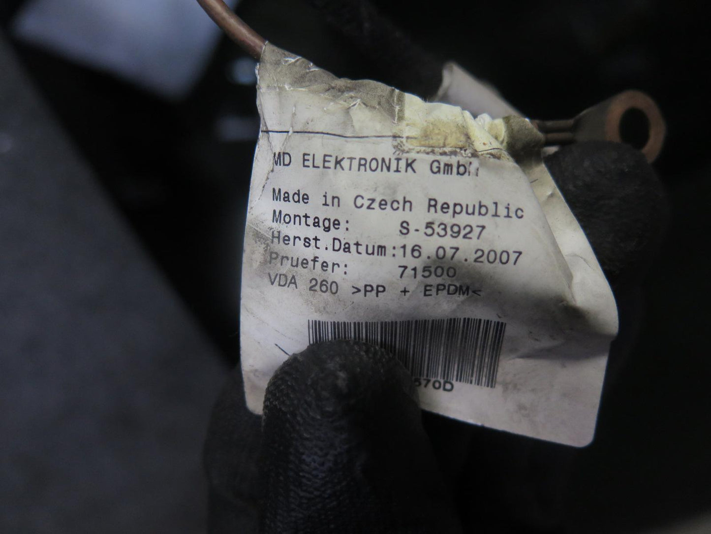 2003-2010 Porsche Cayenne 957 Rear Trunk Tailgate Glass Window