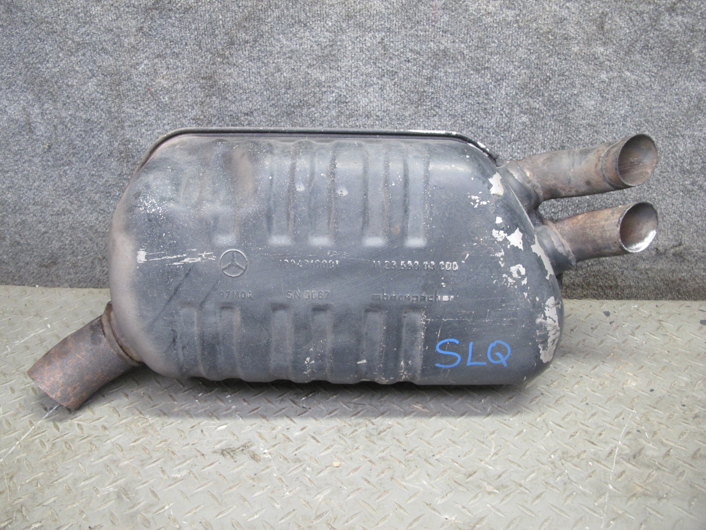96-98 Mercedes R129 SL500 Rear Exhaust Muffler 1294910001 OEM