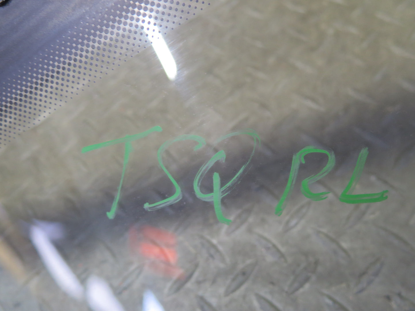 89-92 Toyota Supra MK3 Rear Left Quarter Glass Window Trim Set OEM