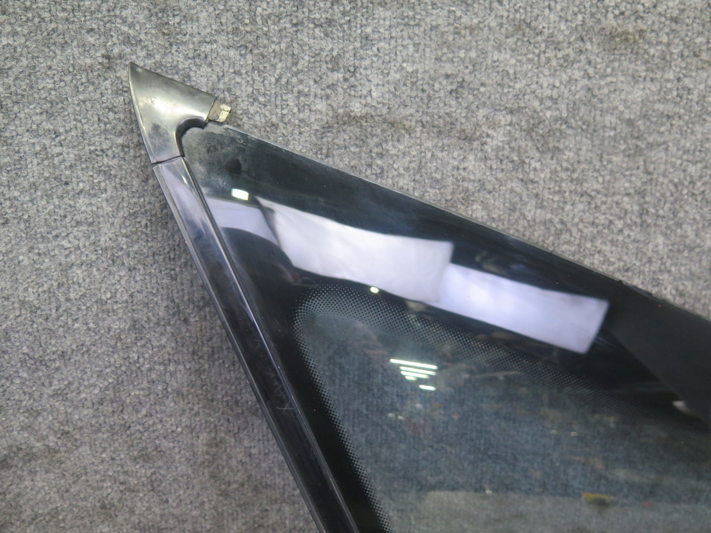 89-92 Toyota Supra MK3 Rear Left Quarter Glass Window Trim Set OEM