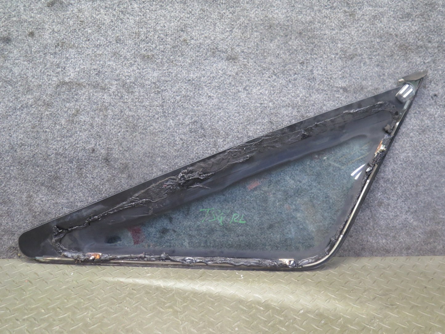 89-92 Toyota Supra MK3 Rear Left Quarter Glass Window Trim Set OEM